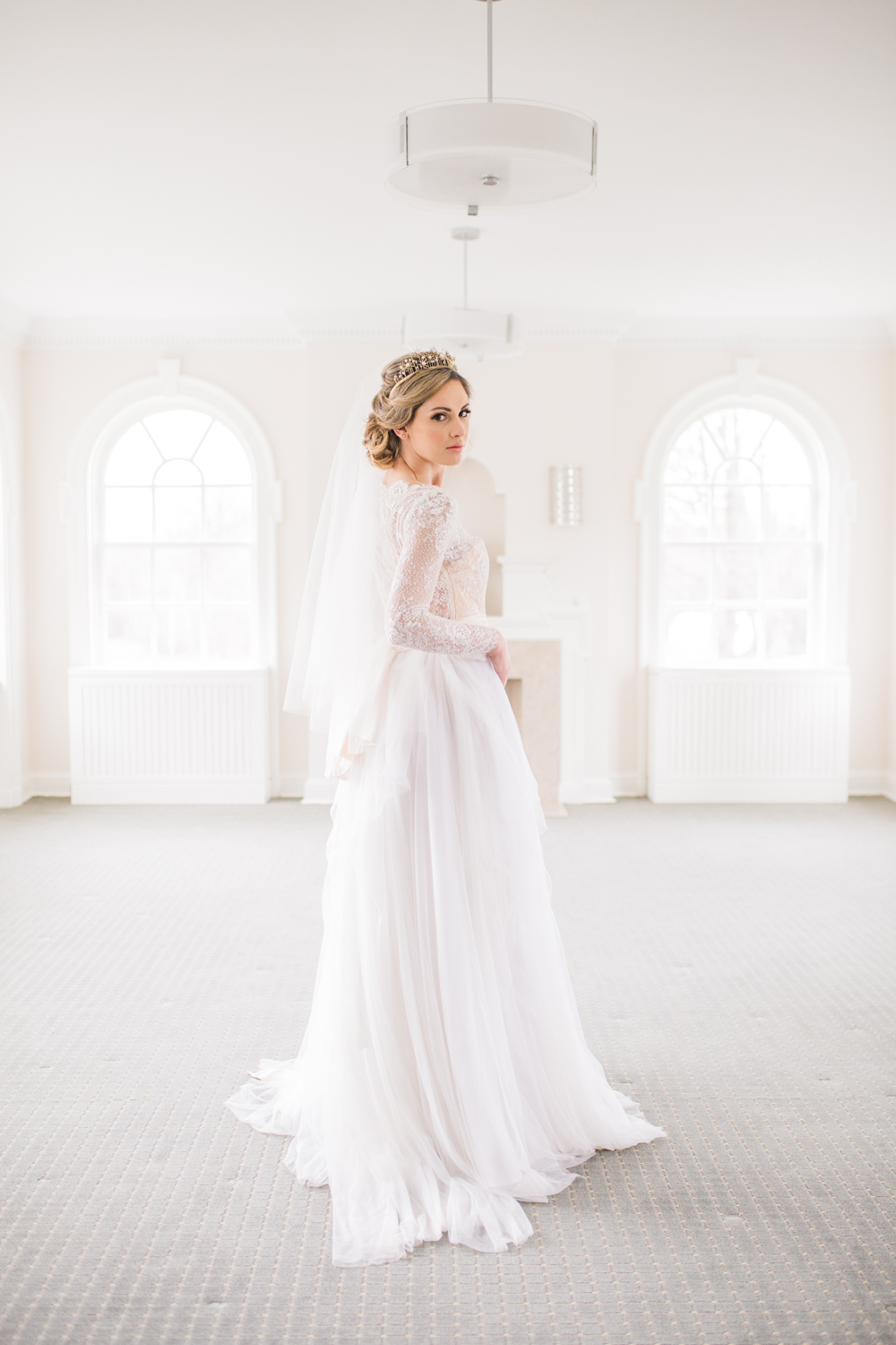 Toronto fine art film wedding photographer Muguet Photography | Estates at Sunnybrook bridals